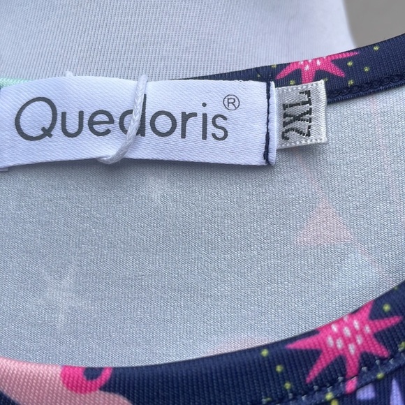 NWT- 🦄 Girls Unicorn Printed Dress Size 2XL - Picture 4 of 15